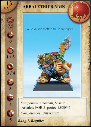 Arbalétrier Nain